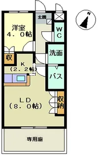 プランドールソフィア【2階】の間取り