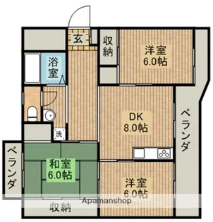 センチュリー21都城ビル【302号室】の間取り