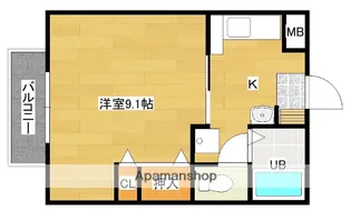 ガーデンHD【2階】の間取り