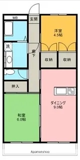 AMM FLATS【2階】の間取り