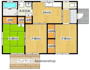 宮崎県都城市志比田町【一戸建】の間取り