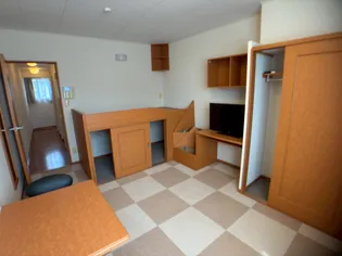 レオパレスプルメリアⅡ【206号室】の居間