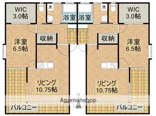 JUPITER【1階】の間取り
