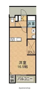 GLENDIA CREVE Ⅱ【202号室】の間取り