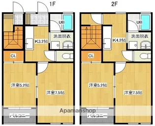REVE【1階】の間取り