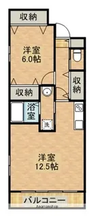 PRECIO金田【A101号室】の間取り