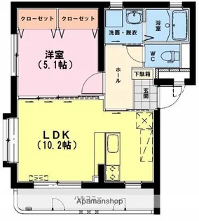 ユーミー園田【3階】の間取り