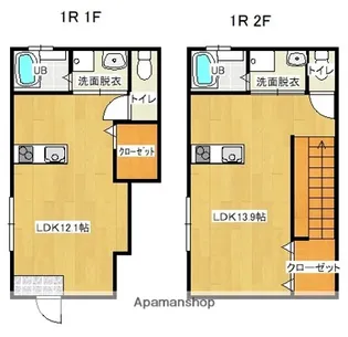 コンフォールK A棟・C棟【1階】の間取り