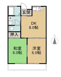 ファイン21【205号室】の間取り