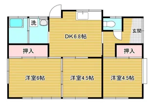 宮崎県北諸県郡三股町大字樺山【一戸建】の間取り