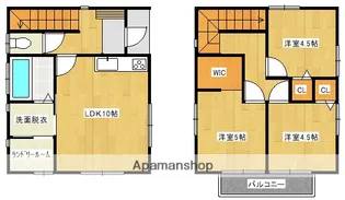 宮崎県北諸県郡三股町大字宮村【一戸建】の間取り
