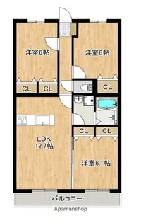 LIEN ESPERANZA(リアン エスペランサ)【301号室】の間取り