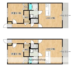 FELICIAⅡ(フェリシアツー)【3階】の間取り