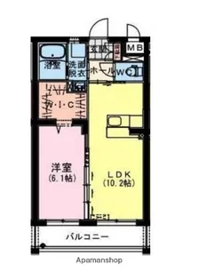 M10.若葉【2階】の間取り