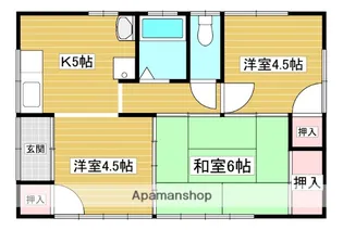 宮崎県北諸県郡三股町大字樺山【一戸建】の間取り