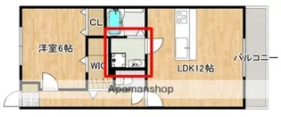 ONE ARK(ワンアーク)【106号室】の間取り