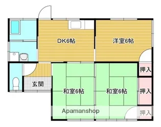 宮崎県都城市祝吉1丁目【一戸建】の間取り