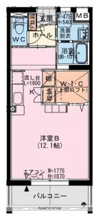 セブン・セブン都北【3階】の間取り