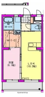 M10みまた【3階】の間取り