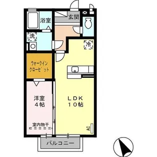 ハッピネスTAKAO【2階】の間取り