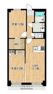 CREST LINK(クレストリンク)【403号室】の間取り