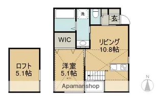 BETULLAA棟【203号室】の間取り