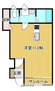 ソラティオⅡ【1階】の間取り