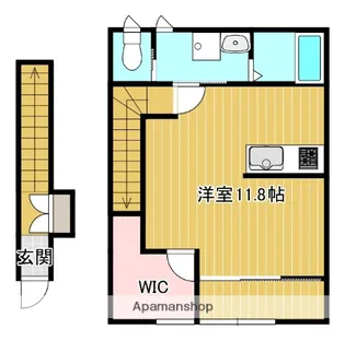 ソラティオⅡ【2階】の間取り