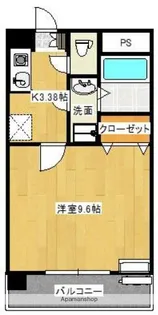 アーバン高塚橘通東ビル【801号室】の間取り