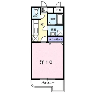 ラフィーナサイト2【1階】の間取り