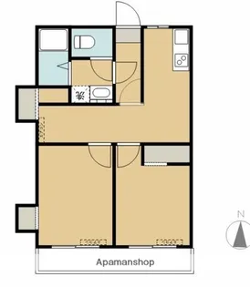 サンエスビル【403号室】の間取り