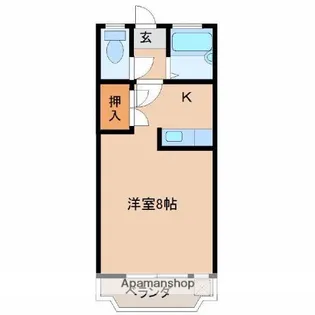 ハーバープレステージ【603号室】の間取り