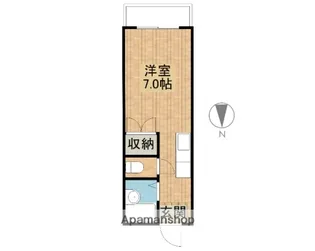 サニーパレス【304号室】の間取り