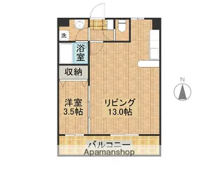 山春ビルⅢ【101号室】の間取り