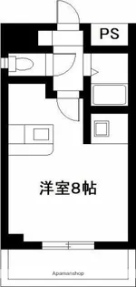 エスポワール鶴島【2階】の間取り