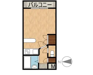 ロワイヤルヒルズ壱番館【8階】の間取り