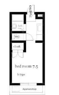 オクトワール宮崎西【303号室】の間取り