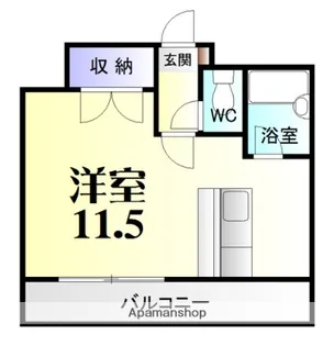 シーラカンス【803号室】の間取り