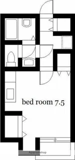 メゾンフジモト【5階】の間取り