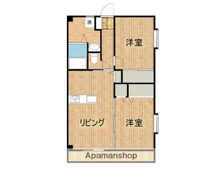 アイディールホームMⅡ【303号室】の間取り