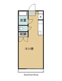 K1ビル【405号室】の間取り