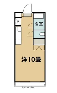 K1ビル【407号室】の間取り