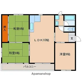 プロト55【201号室】の間取り