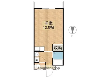 サンケイマンション第8ビル【3階】の間取り