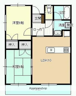 シャルム和知川原【1階】の間取り