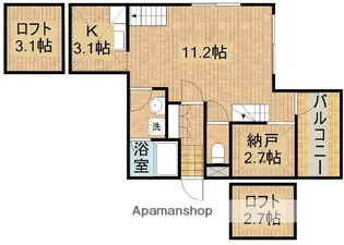 BLUE NOTE【4階】の間取り