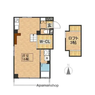 ALTE EAST TOWER(アルテイーストタワー)【4階】の間取り