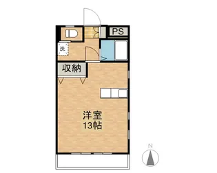 CITY WING【2階】の間取り