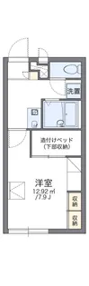 レオパレス宮崎神宮【201号室】の間取り
