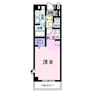 シールド青葉【1階】の間取り